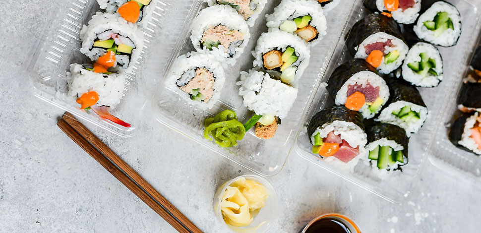 sushi takeout