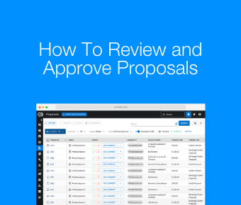 How to Review and Approve Proposals