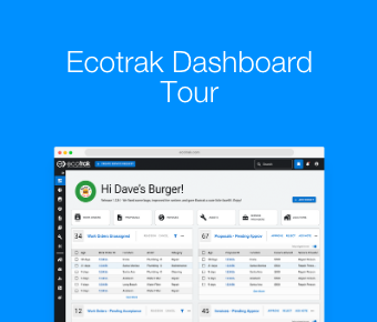 Ecotrak Dashboard Tour