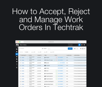 Accept Reject and Manage work orders