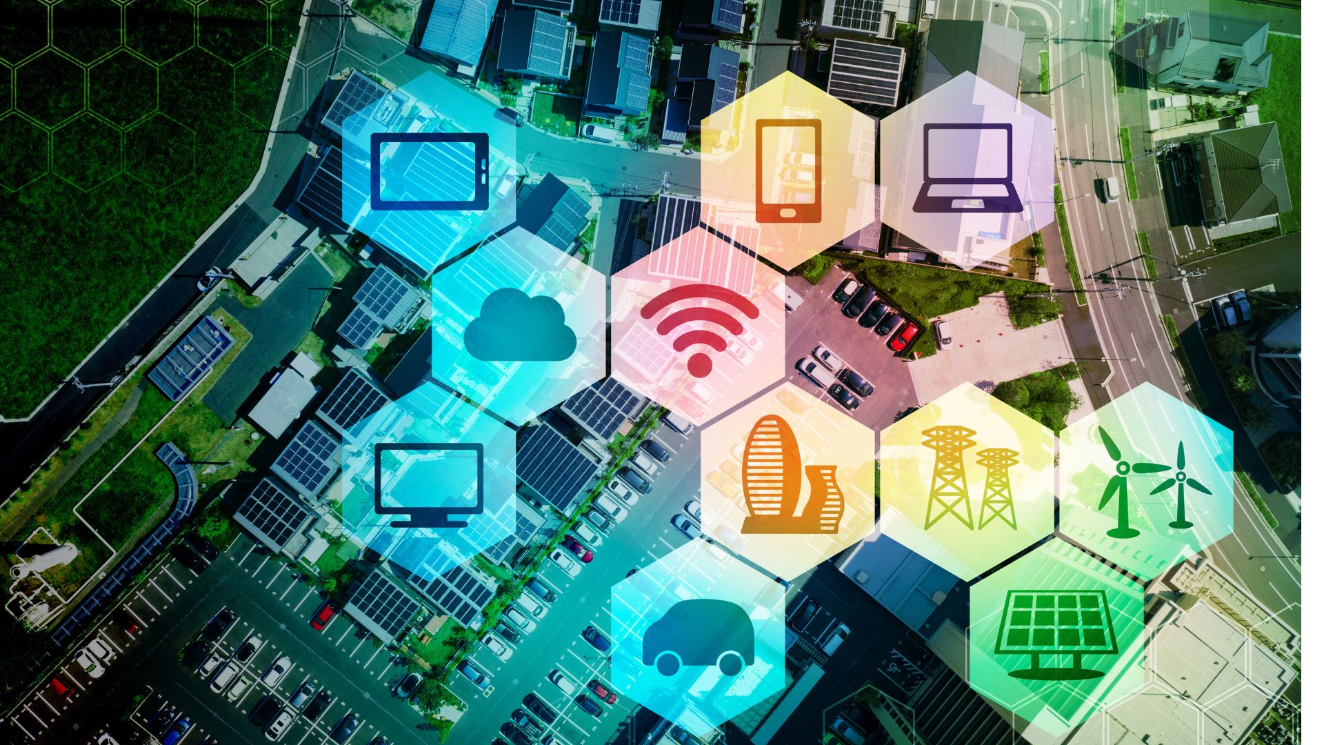 A glimpse into the future of smart cities, showcasing the potential of IoT technology in urban development.